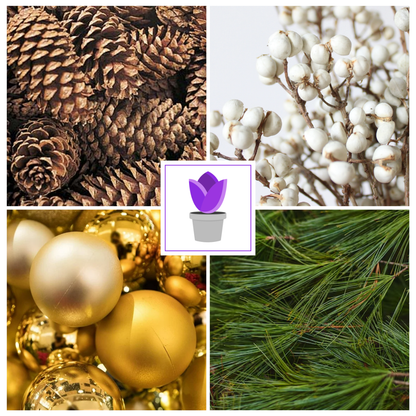 Blooms + Planter - WINTER WONDERLAND